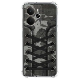 Funda Silicona Antigolpes para Realme 14 5G / 14T 5G diseño Zapatillas 15 Dibujos