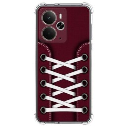 Funda Silicona Antigolpes para Realme 14 5G / 14T 5G diseño Zapatillas 17 Dibujos