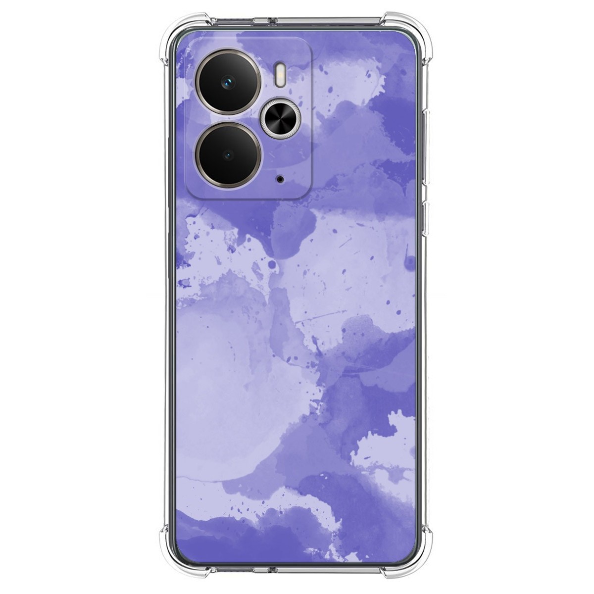 Funda Silicona Antigolpes para Realme 14 5G / 14T 5G diseño Acuarela 01 Dibujos