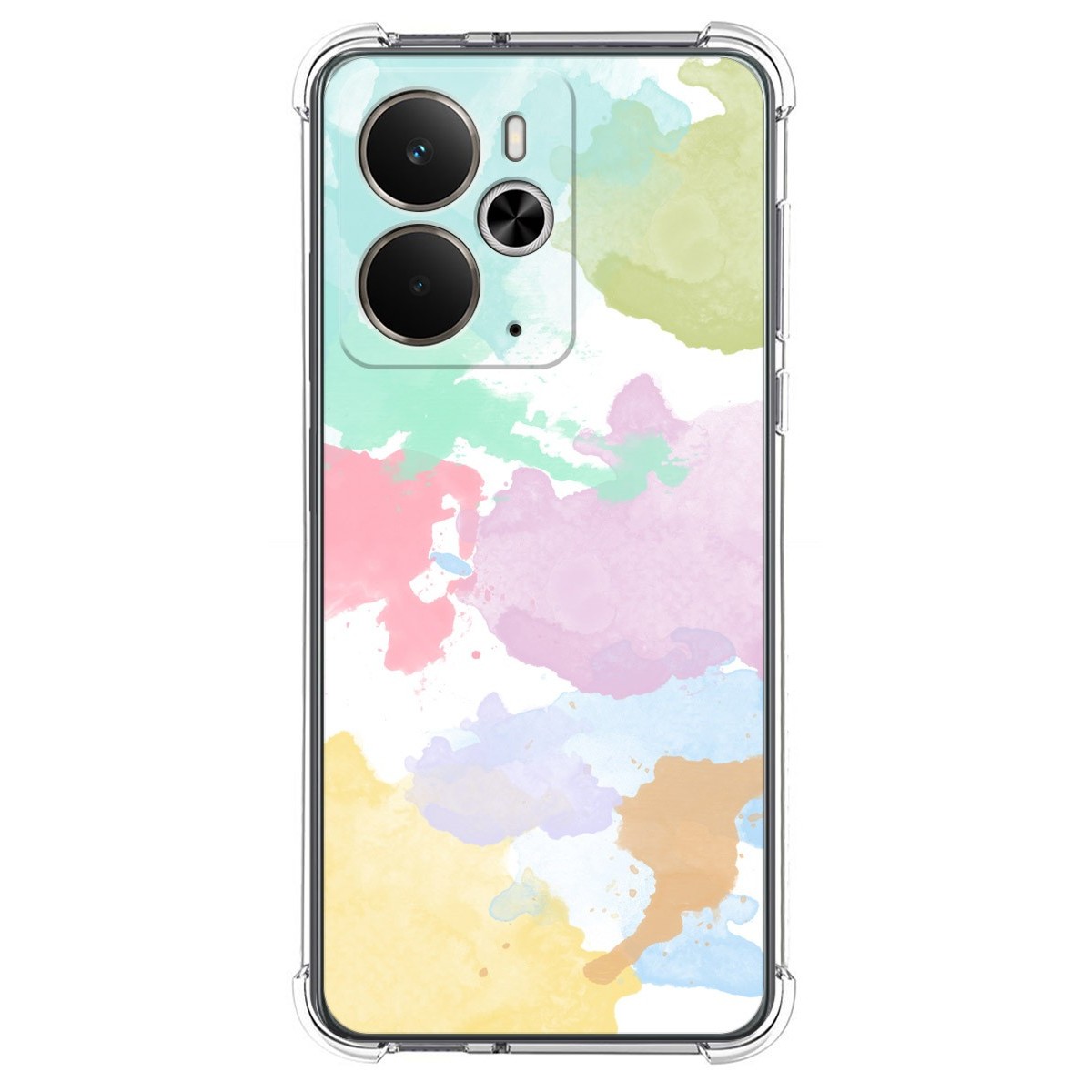Funda Silicona Antigolpes para Realme 14 5G / 14T 5G diseño Acuarela 11 Dibujos