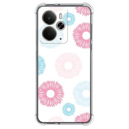 Funda Silicona Antigolpes para Realme 14 5G / 14T 5G diseño Flores 06 Dibujos