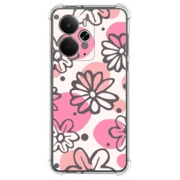 Funda Silicona Antigolpes para Realme 14 5G / 14T 5G diseño Flores 09 Dibujos
