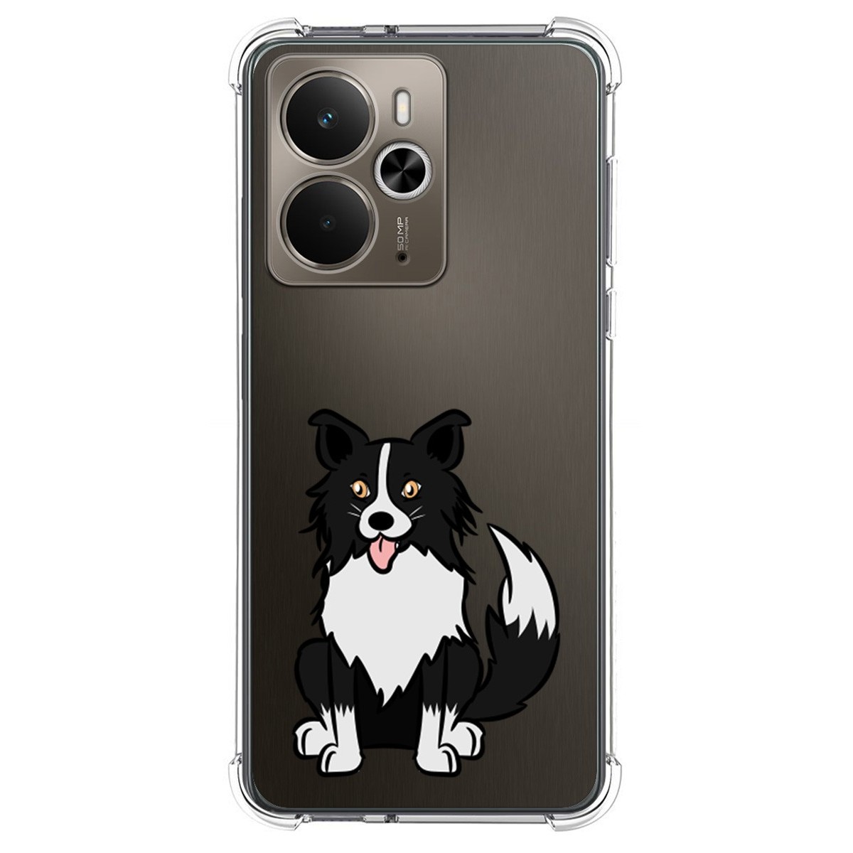 Funda Silicona Antigolpes para Realme 14 5G / 14T 5G diseño Perros 01 Dibujos