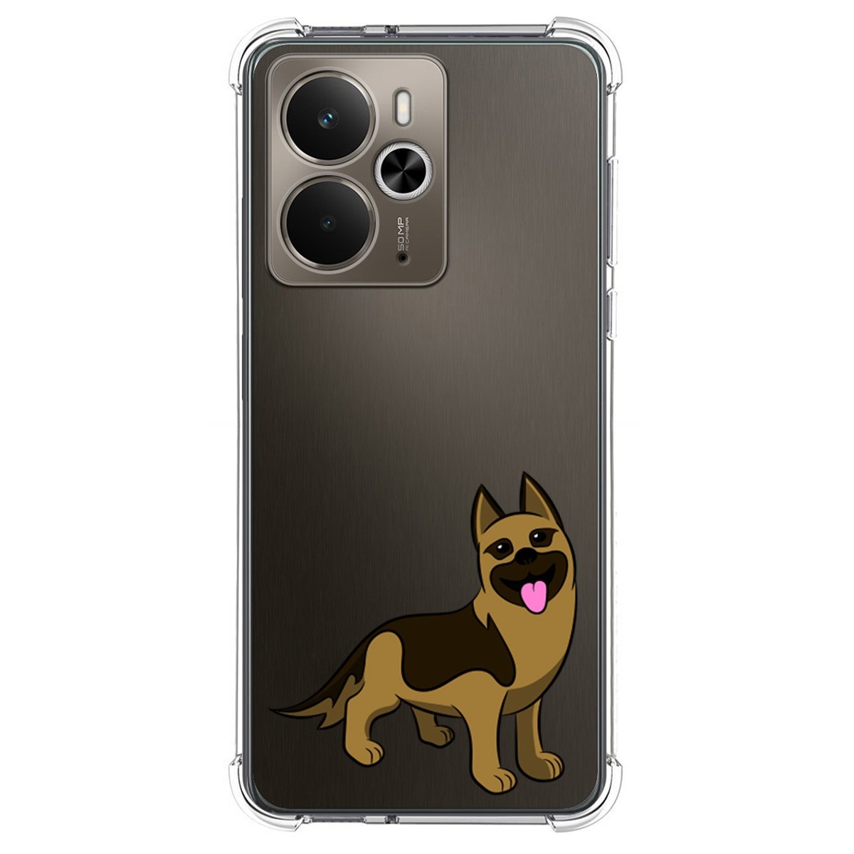 Funda Silicona Antigolpes para Realme 14 5G / 14T 5G diseño Perros 03 Dibujos