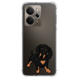 Funda Silicona Antigolpes para Realme 14 5G / 14T 5G diseño Perros 04 Dibujos