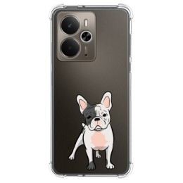 Funda Silicona Antigolpes para Realme 14 5G / 14T 5G diseño Perros 06 Dibujos