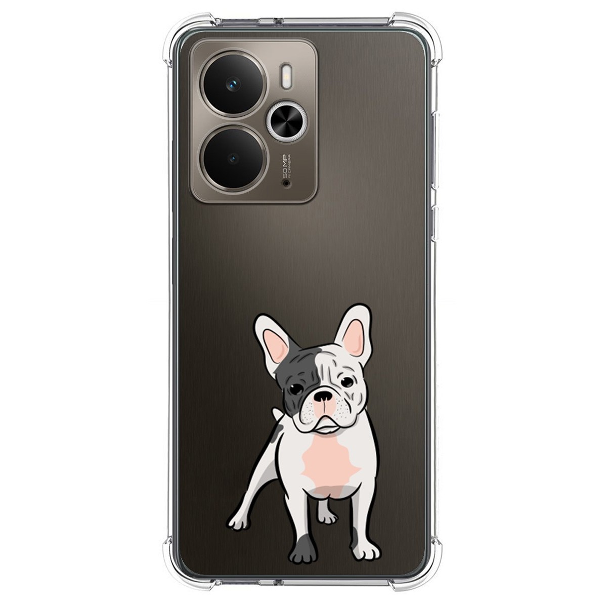 Funda Silicona Antigolpes para Realme 14 5G / 14T 5G diseño Perros 06 Dibujos