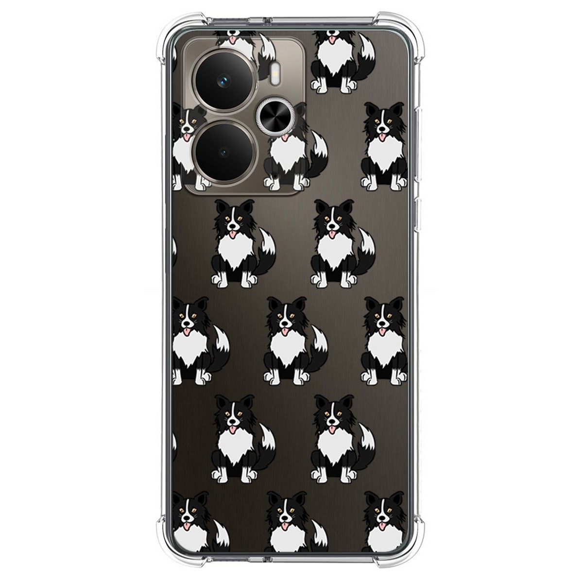 Funda Silicona Antigolpes para Realme 14 5G / 14T 5G diseño Perros 07 Dibujos