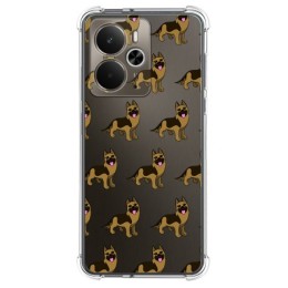 Funda Silicona Antigolpes para Realme 14 5G / 14T 5G diseño Perros 09 Dibujos