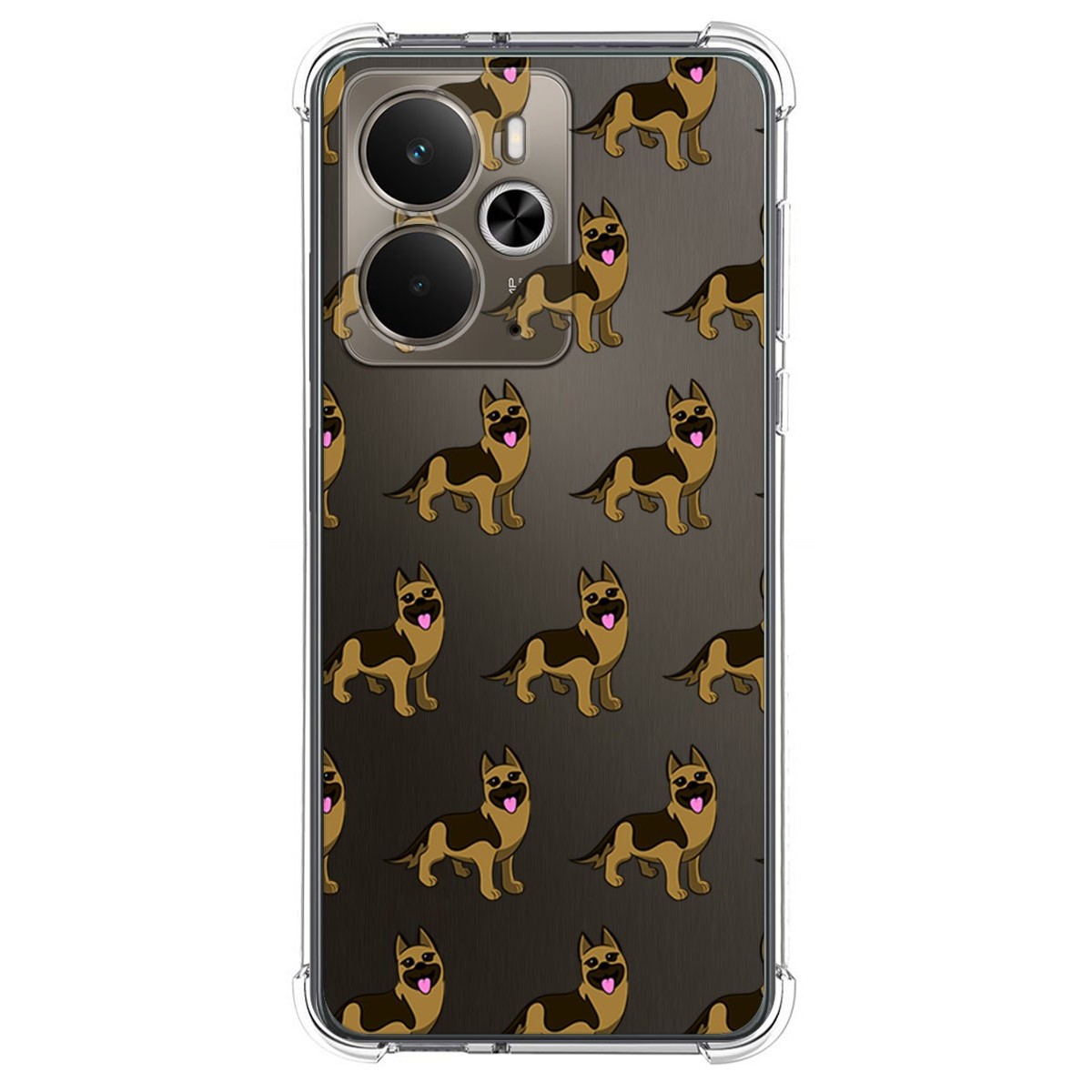 Funda Silicona Antigolpes para Realme 14 5G / 14T 5G diseño Perros 09 Dibujos