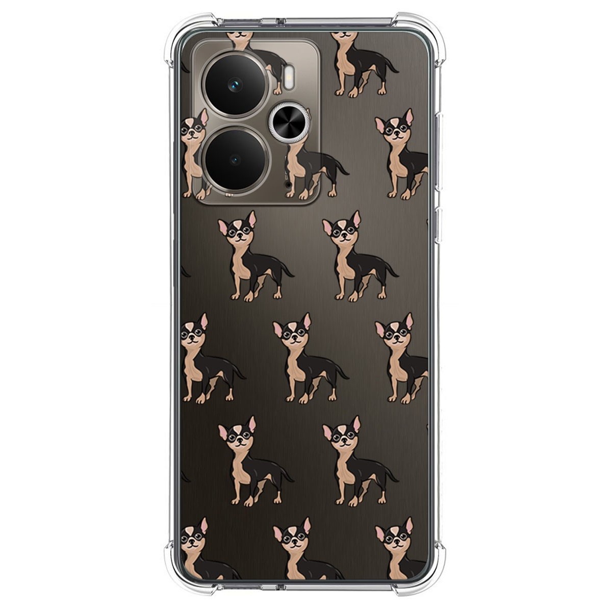 Funda Silicona Antigolpes para Realme 14 5G / 14T 5G diseño Perros 11 Dibujos