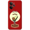 Funda Silicona Líquida Roja para Realme 14 5G / 14T 5G diseño Culo Natural Dibujos