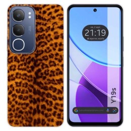 Funda Silicona para Vivo Y19s diseño Animal 03 Dibujos