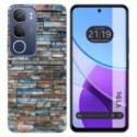 Funda Silicona para Vivo Y19s diseño Ladrillo 05 Dibujos