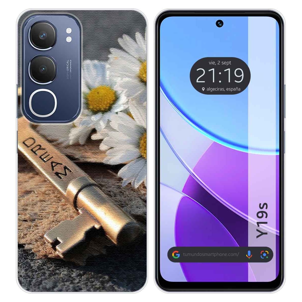Funda Silicona para Vivo Y19s diseño Dream Dibujos