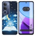 Funda Silicona para Vivo Y19s diseño Libro Cuentos Dibujos