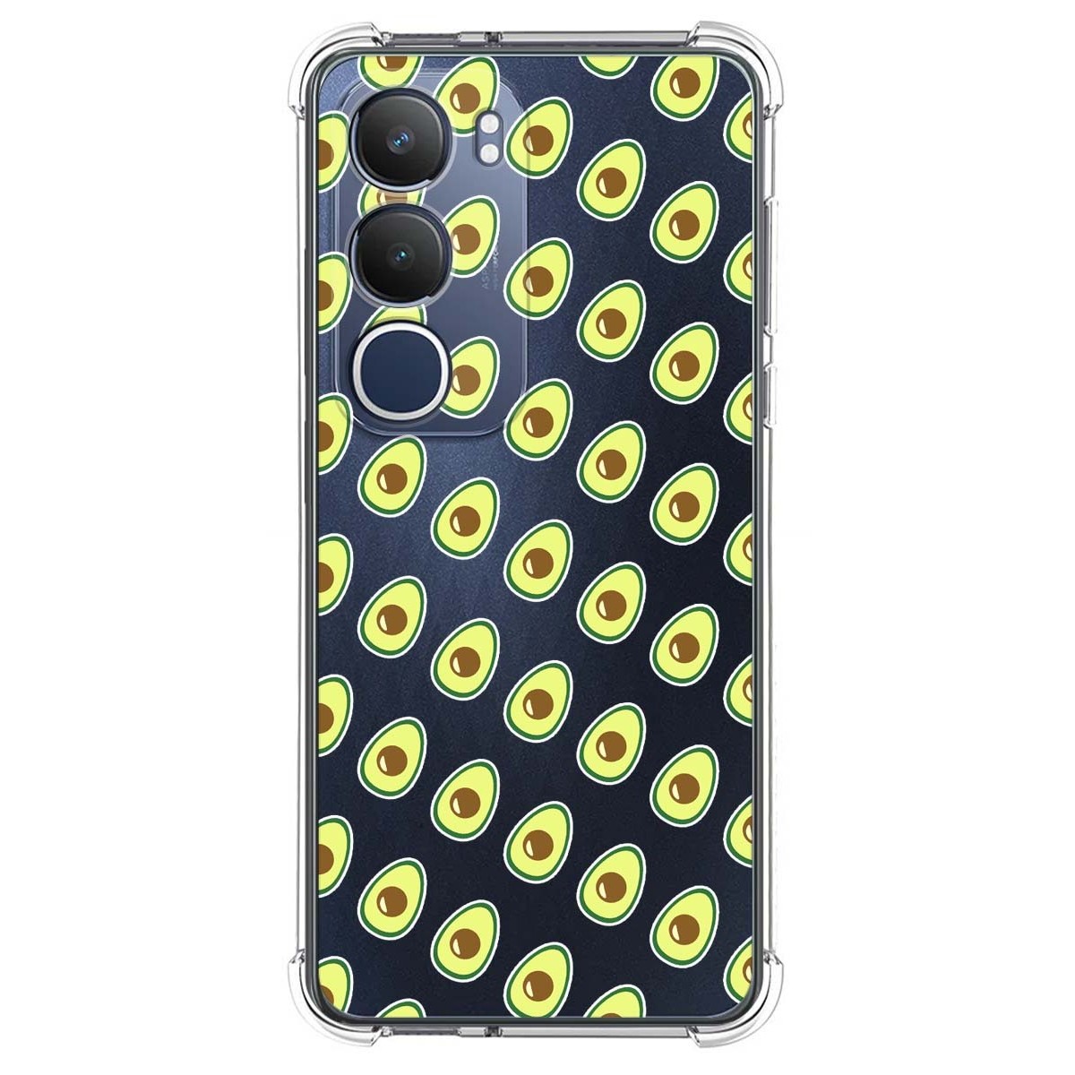 Funda Silicona Antigolpes para Vivo Y19s diseño Aguacate Dibujos