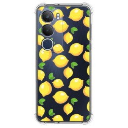 Funda Silicona Antigolpes para Vivo Y19s diseño Limones Dibujos