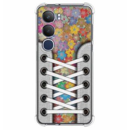 Funda Silicona Antigolpes para Vivo Y19s diseño Zapatillas 05 Dibujos