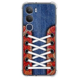 Funda Silicona Antigolpes para Vivo Y19s diseño Zapatillas 11 Dibujos