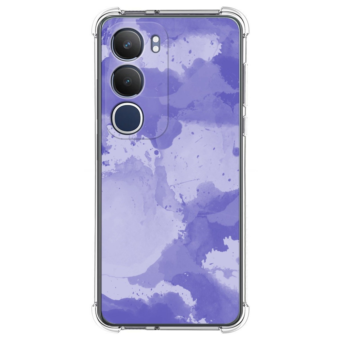 Funda Silicona Antigolpes para Vivo Y19s diseño Acuarela 01 Dibujos
