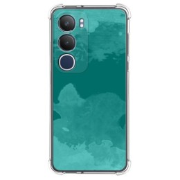 Funda Silicona Antigolpes para Vivo Y19s diseño Acuarela 06 Dibujos