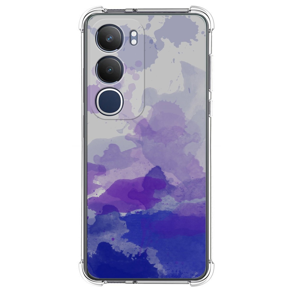 Funda Silicona Antigolpes para Vivo Y19s diseño Acuarela 09 Dibujos