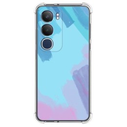 Funda Silicona Antigolpes para Vivo Y19s diseño Acuarela 10 Dibujos