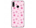 Funda Gel Tpu para Huawei P Smart Plus Diseño Flores Dibujos