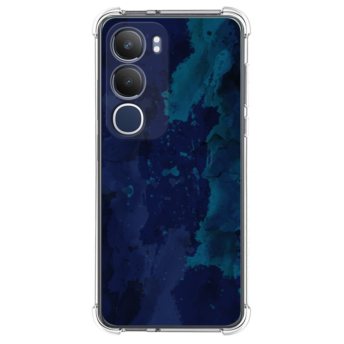 Funda Silicona Antigolpes para Vivo Y19s diseño Acuarela 13 Dibujos