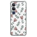 Funda Silicona Antigolpes para Vivo Y19s diseño Flores 01 Dibujos
