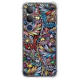 Funda Silicona Antigolpes para Vivo Y19s diseño Flores 04 Dibujos