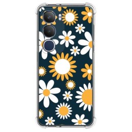 Funda Silicona Antigolpes para Vivo Y19s diseño Flores 08 Dibujos