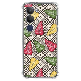 Funda Silicona Antigolpes para Vivo Y19s diseño Flores 11 Dibujos