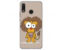 Funda Gel Tpu para Huawei P Smart Plus Diseño Leon Dibujos