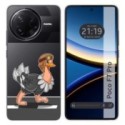 Funda Silicona Transparente para Xiaomi Poco F7 Pro 5G diseño Avestruz Dibujos