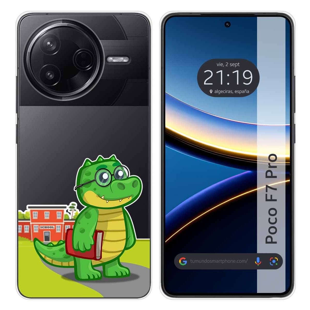 Funda Silicona Transparente para Xiaomi Poco F7 Pro 5G diseño Coco Dibujos