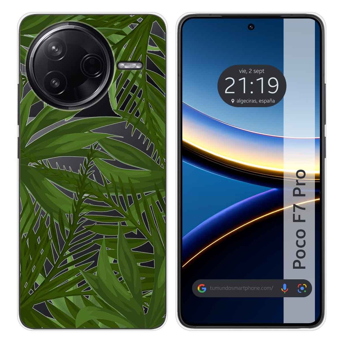 Funda Silicona Transparente para Xiaomi Poco F7 Pro 5G diseño Jungla Dibujos