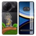 Funda Silicona Transparente para Xiaomi Poco F7 Pro 5G diseño Mono Dibujos