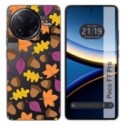 Funda Silicona Transparente para Xiaomi Poco F7 Pro 5G diseño Otoño Dibujos