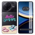 Funda Silicona Transparente para Xiaomi Poco F7 Pro 5G diseño Summer Dibujos