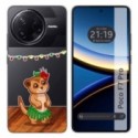 Funda Silicona Transparente para Xiaomi Poco F7 Pro 5G diseño Suricata Dibujos