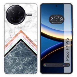Funda Silicona para Xiaomi Poco F7 Pro 5G diseño Mármol 05 Dibujos