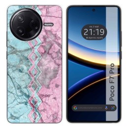 Funda Silicona para Xiaomi Poco F7 Pro 5G diseño Mármol 08 Dibujos