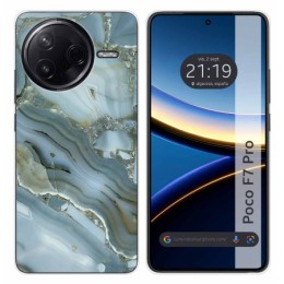Funda Silicona para Xiaomi Poco F7 Pro 5G diseño Mármol 09 Dibujos
