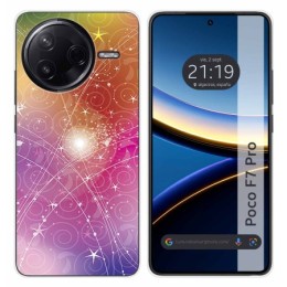 Funda Silicona para Xiaomi Poco F7 Pro 5G diseño Abstracto Dibujos