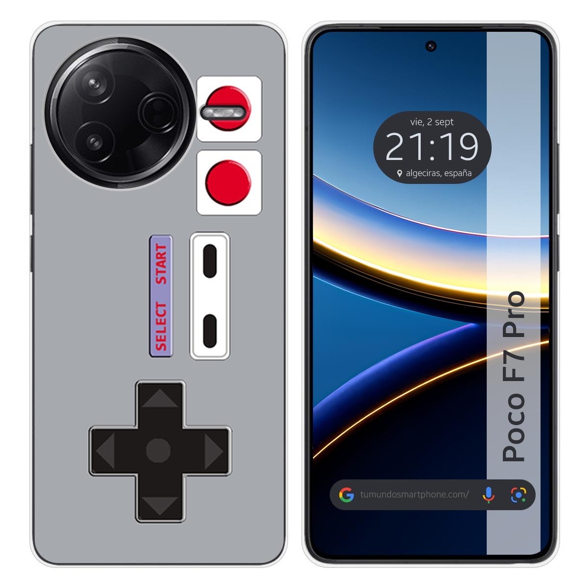 Funda Silicona para Xiaomi Poco F7 Pro 5G diseño Consola Dibujos