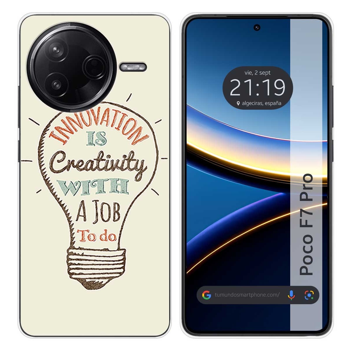 Funda Silicona para Xiaomi Poco F7 Pro 5G diseño Creativity Dibujos