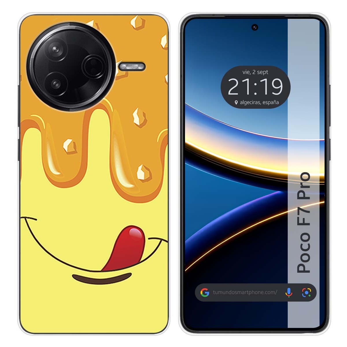 Funda Silicona para Xiaomi Poco F7 Pro 5G diseño Helado Vainilla Dibujos