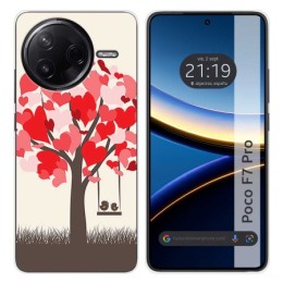 Funda Silicona para Xiaomi Poco F7 Pro 5G diseño Pajaritos Dibujos